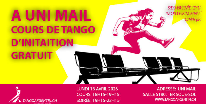 COURS DE TANGO D'INITIATION GRATUIT - A UNI MAIL
