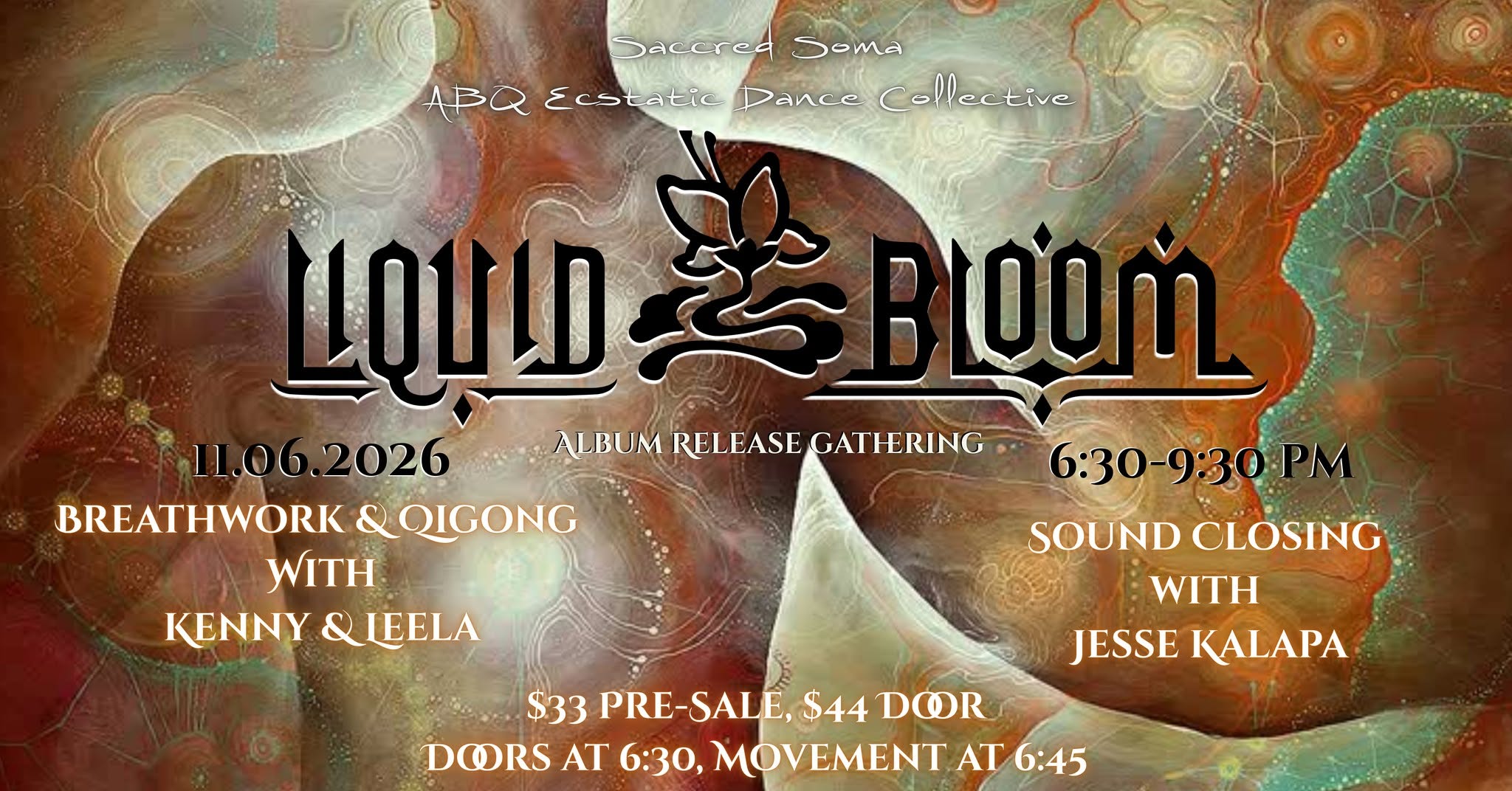 Liquid Bloom "Woven in Prayer" Ecstatic Dance Album Release Gathering