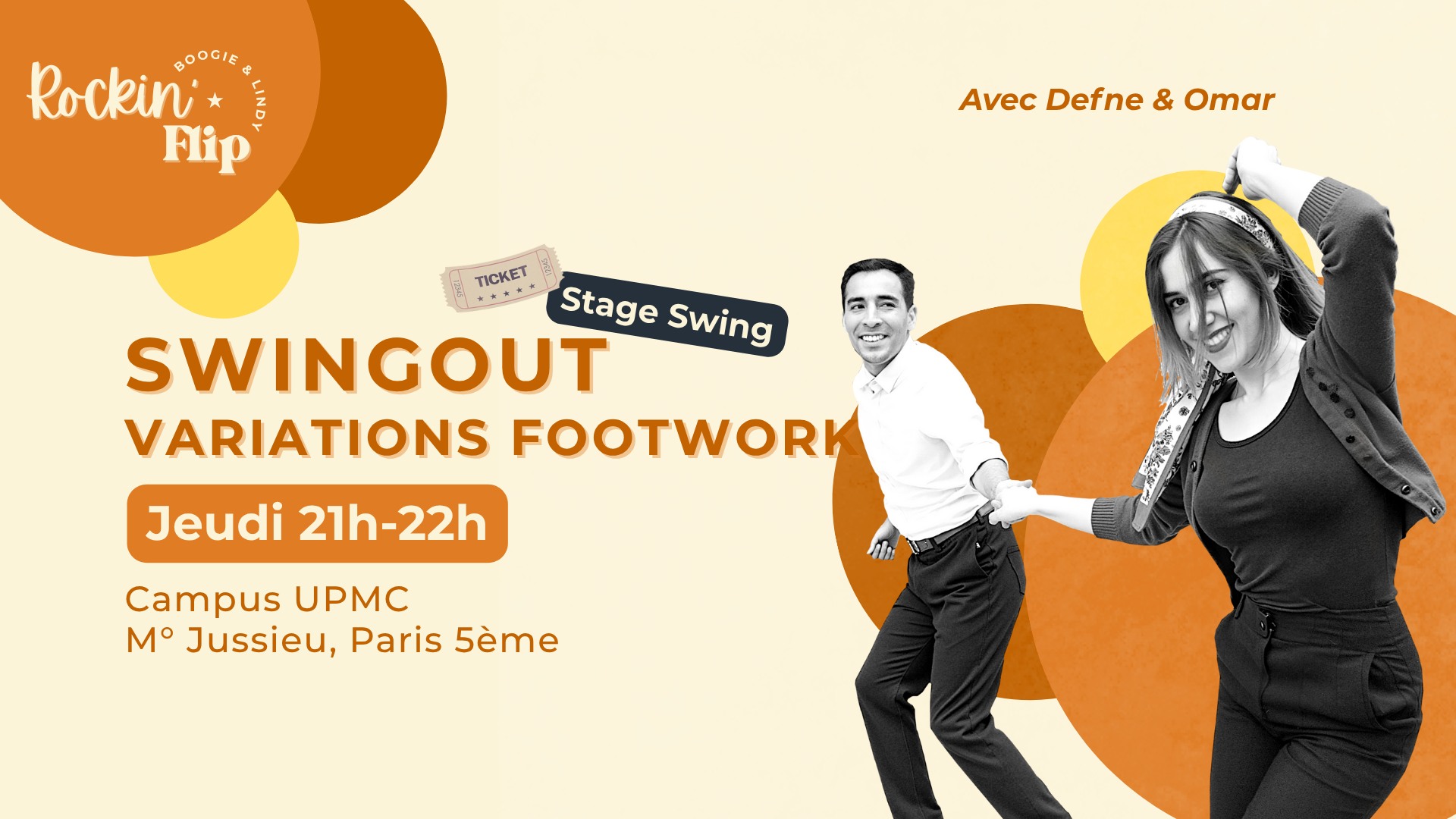 Atelier Swing - Swingout Variations & Footworks