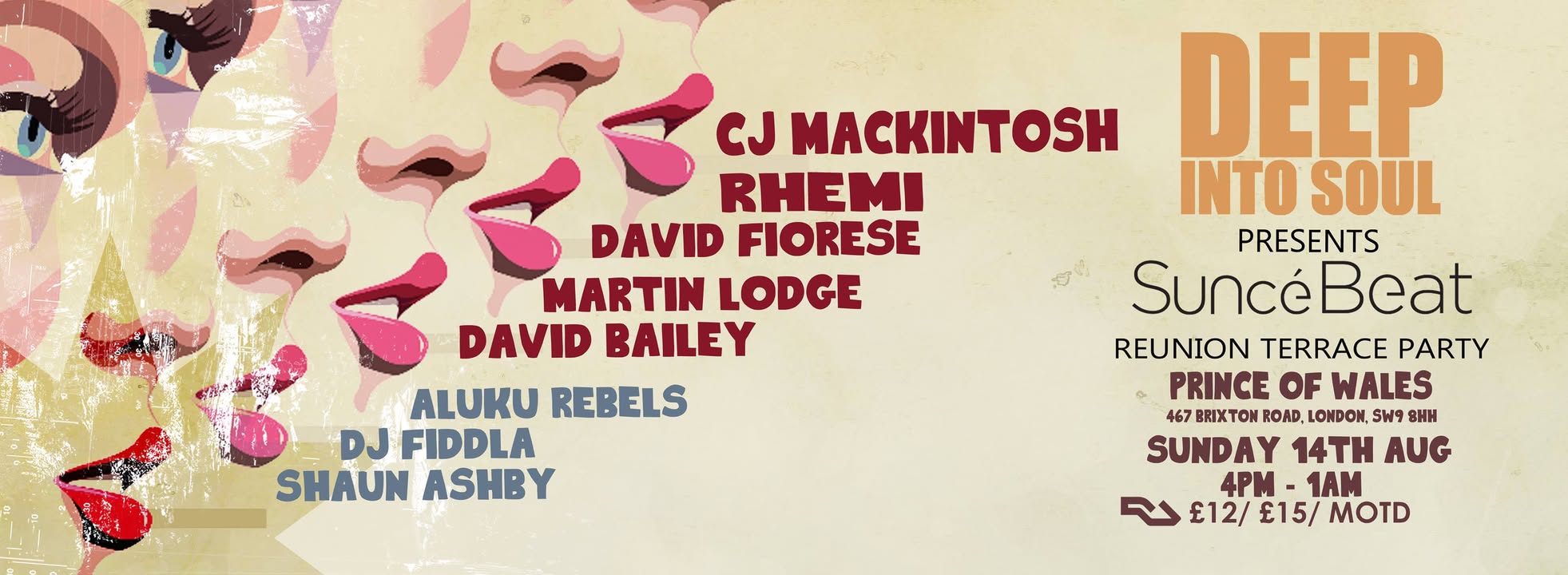 Deep Into Soul Presents the Official Suncebeat Reunion