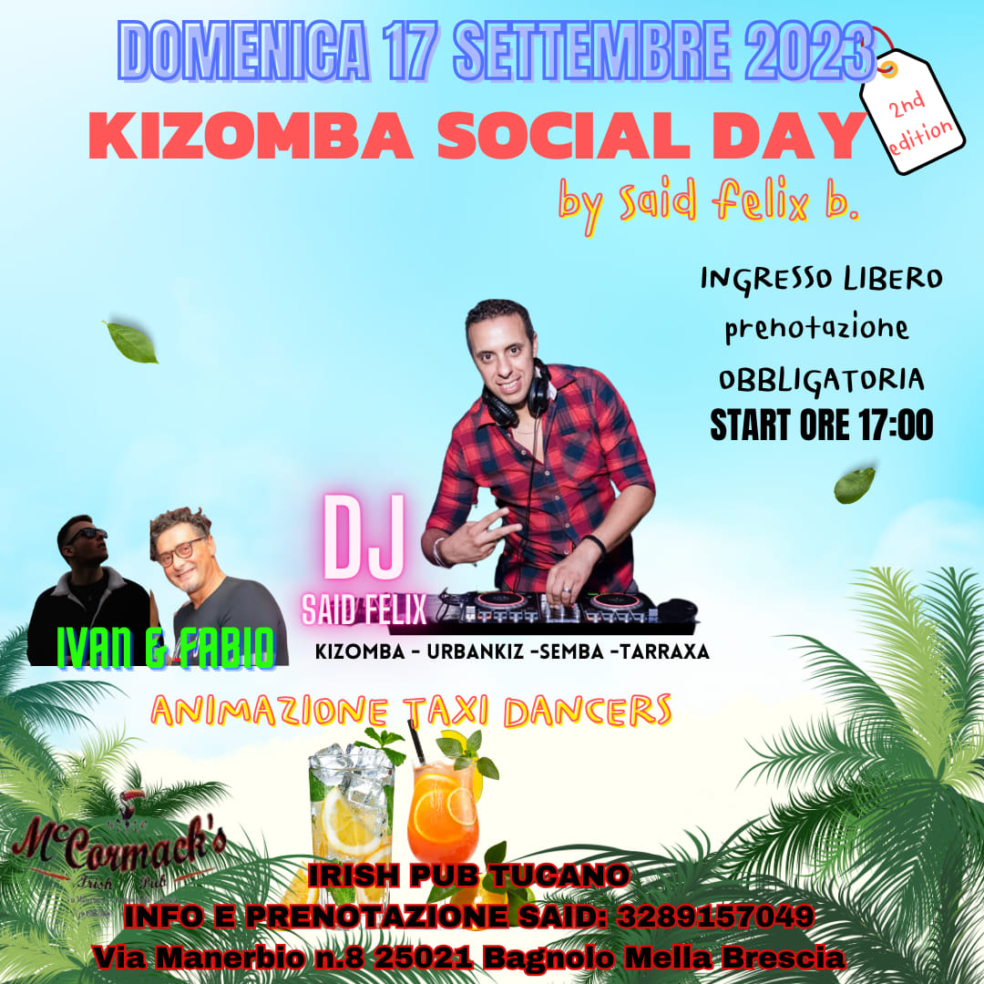 KIZOMBA SOCIAL DAY 2nd Edition By Said