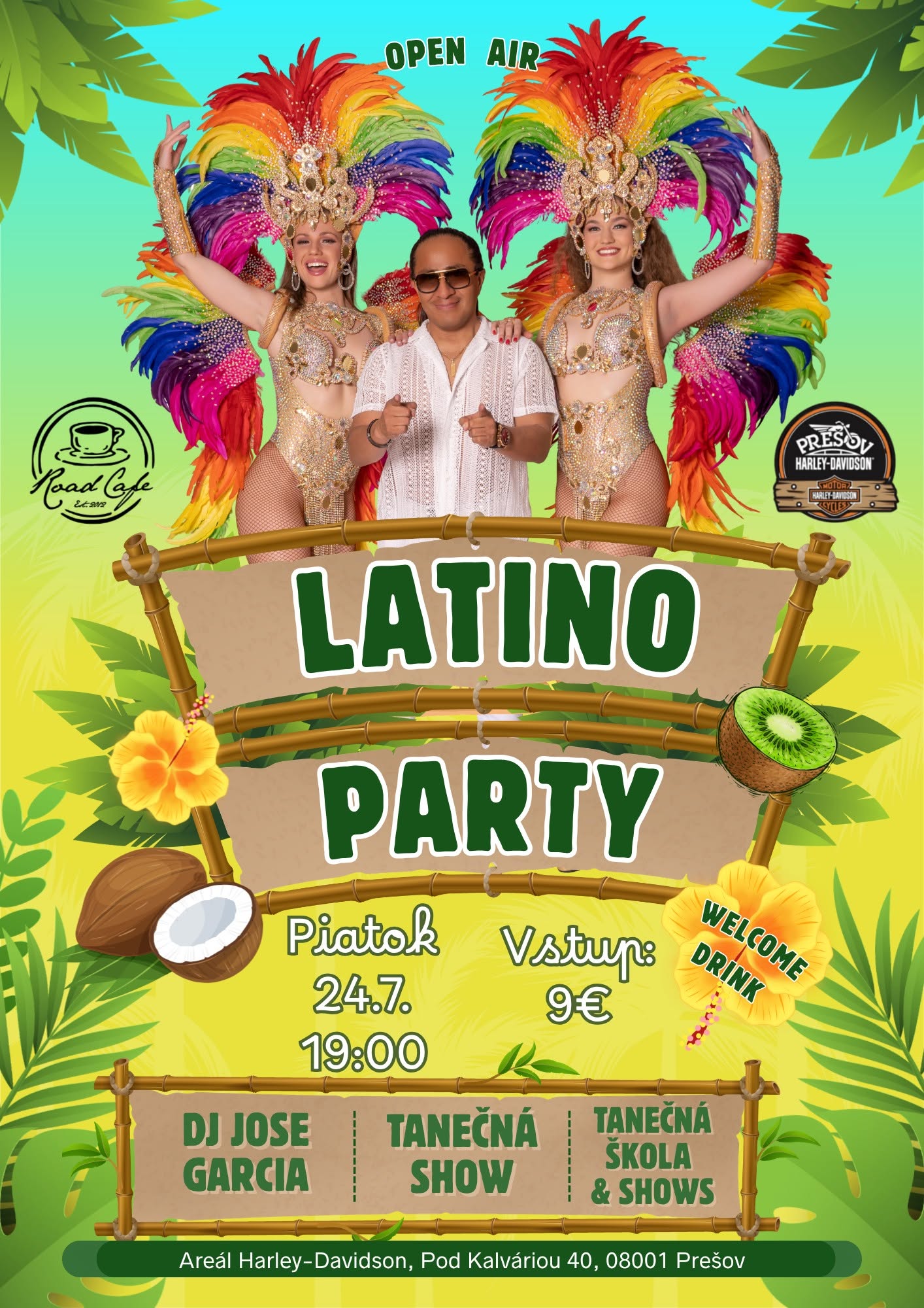 Latino Open Air party