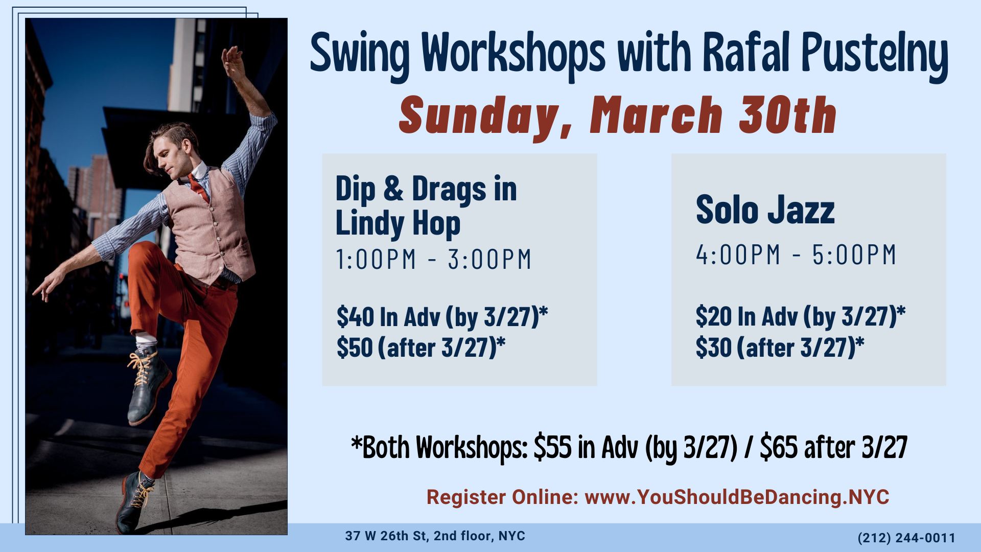 Swing workshops with Rafal Pustelny