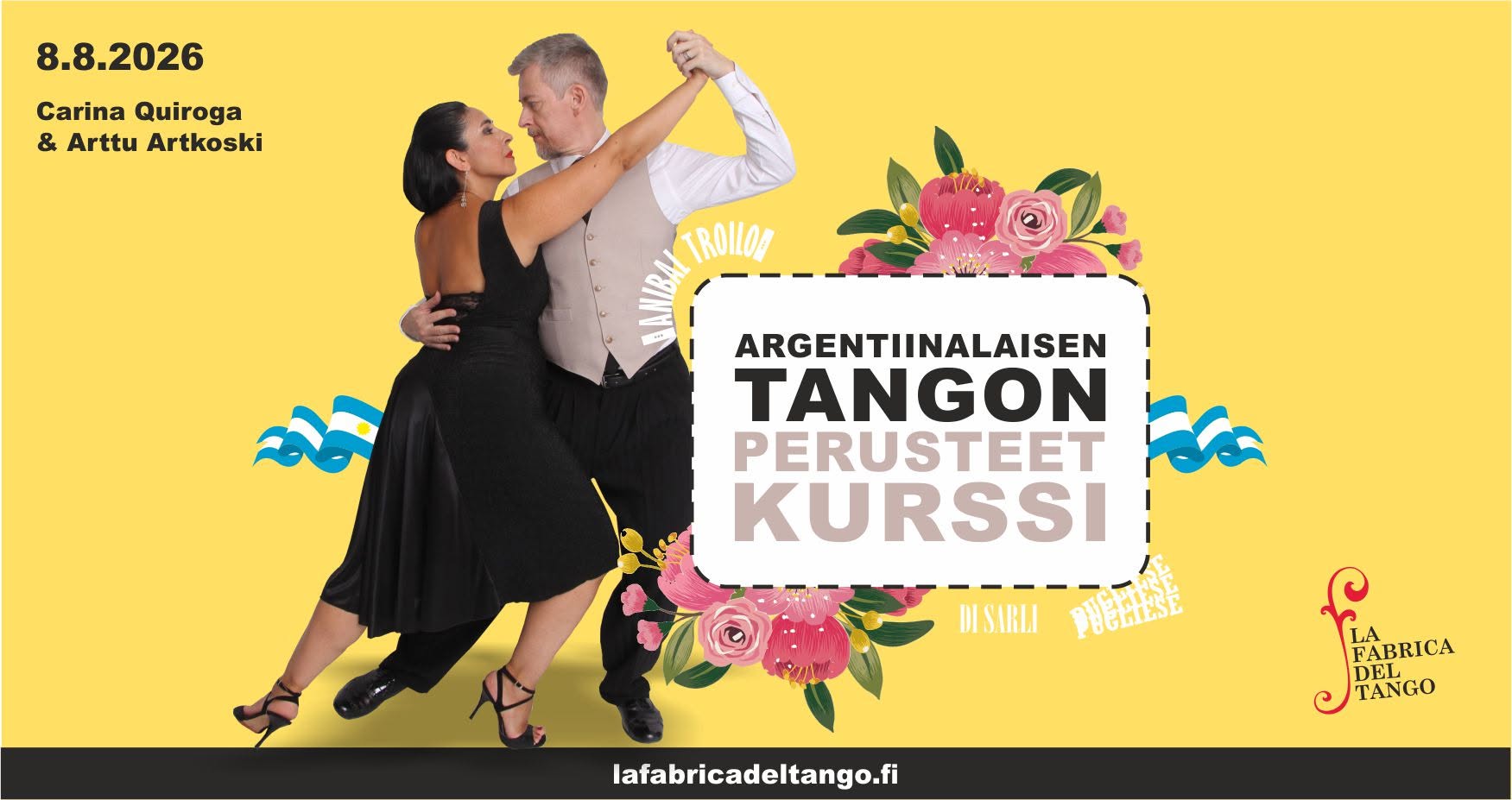 Argentiinalaisen tangon perusteet kurssi