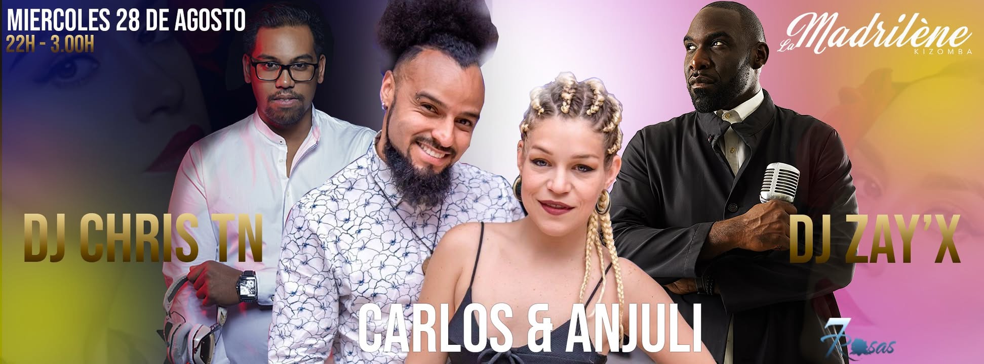 La Madrilène Kizomba 28 de Agosto ft. Carlos & Anjuli