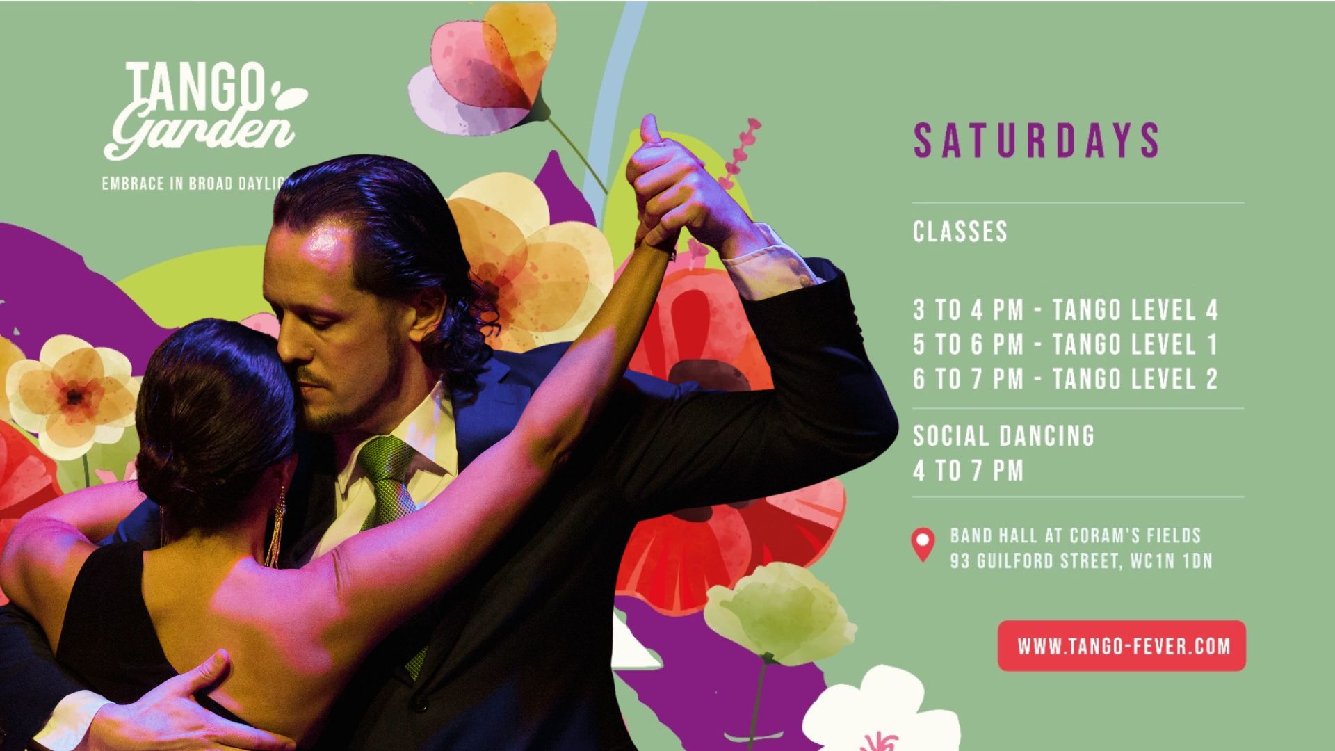 TANGO GARDEN - Embrace in broad daylight 🥰