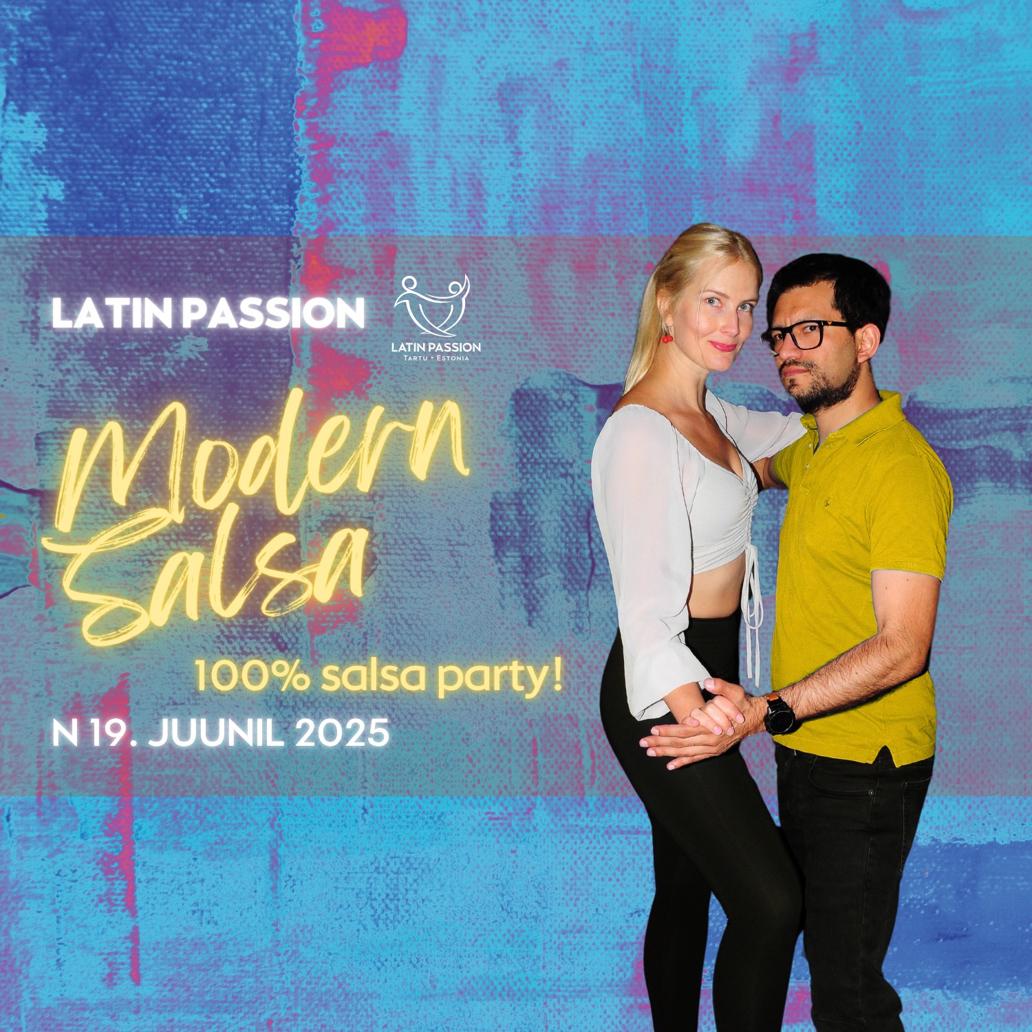 Salsa moderna tantsuõhtu - 100% salsa!