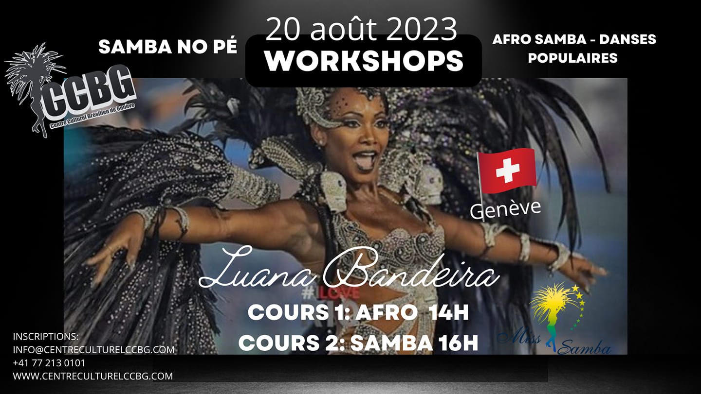 Workshop Samba & Afro Samba - Luana Bandeira