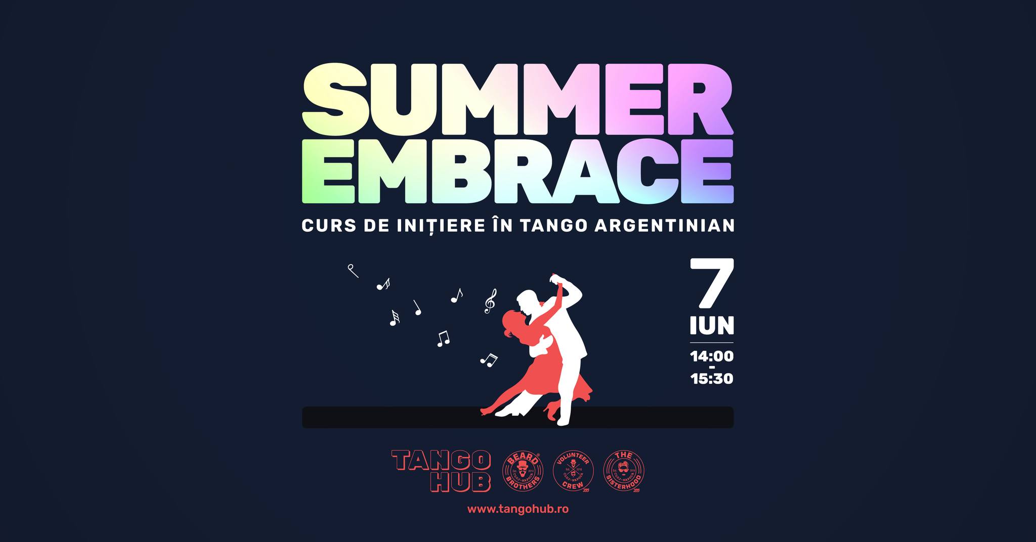 Summer Embrace - curs GRATUIT de inițiere in tango