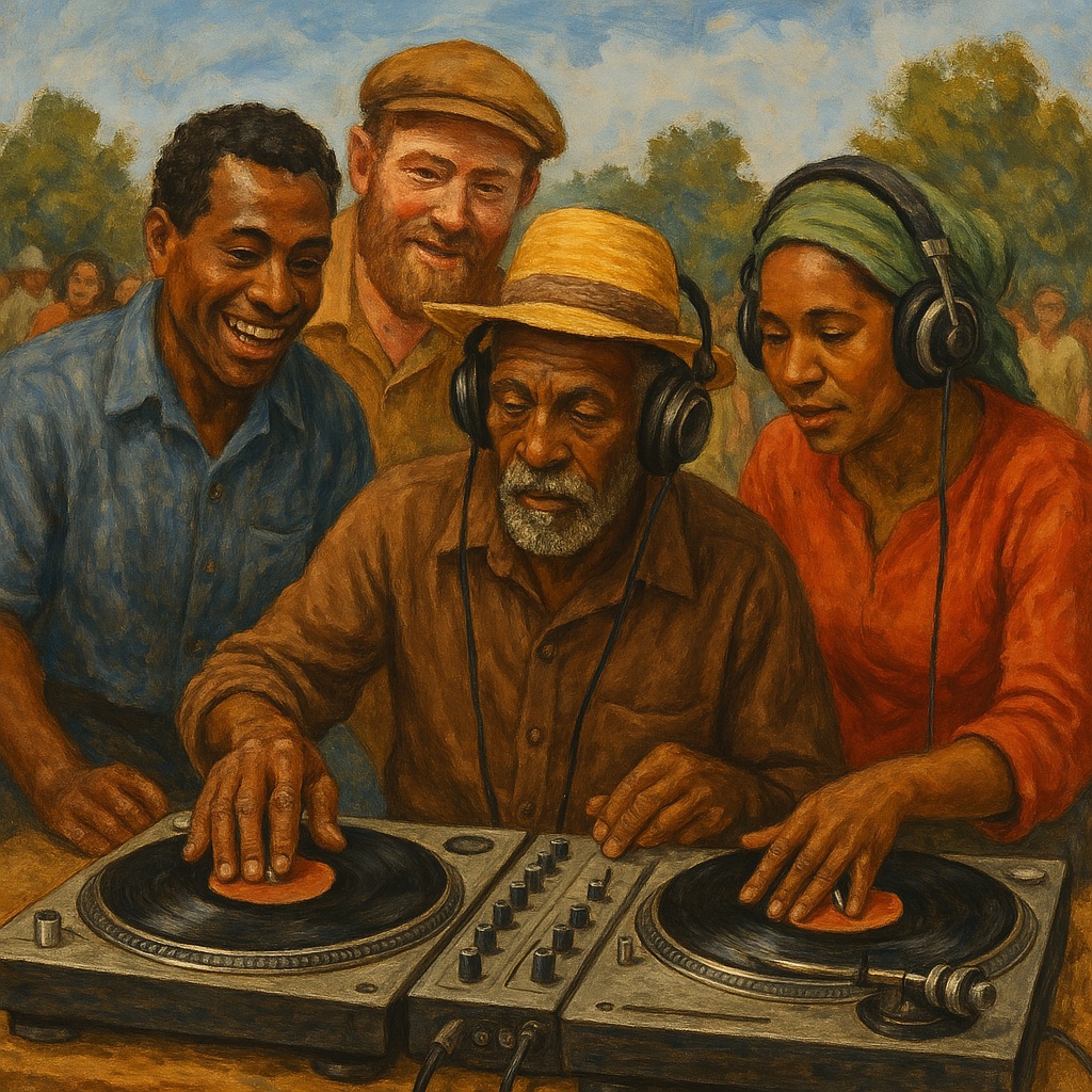 Los DJs del pueblo (Salsa & Trad.Bachata party)