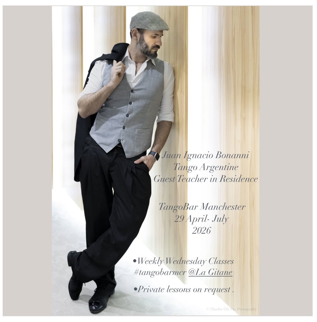 Juan Ignacio Bonanni Guest in Residence TangoBar Manchester