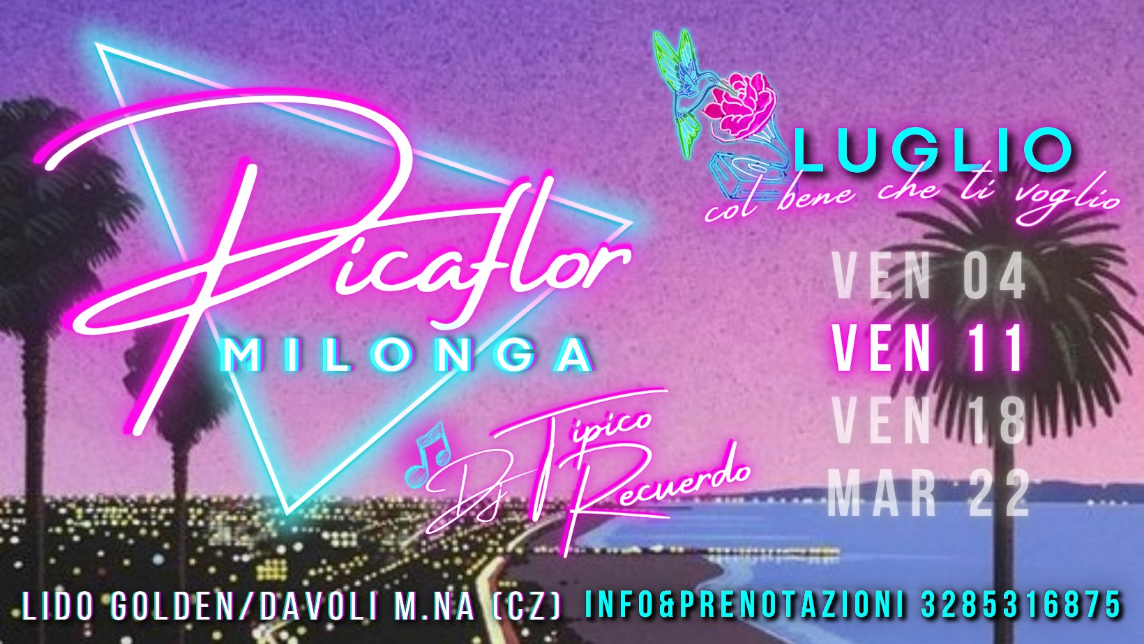Picaflor Milonga โจ Ven 11 07 โจ Lido Golden