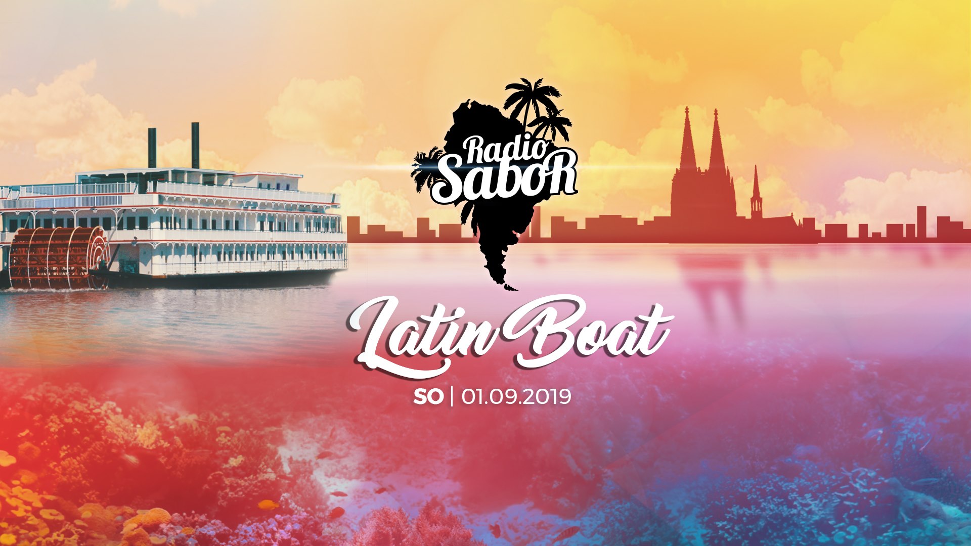 RADIO SABOR Latin Boat • SO 01.09. • MS Loreley • Köln