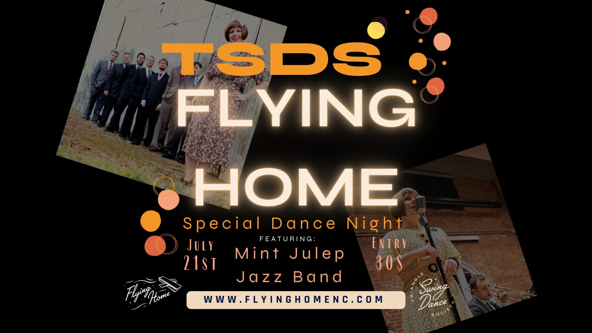 Swing Dance Party with the Mint Julep Jazz Band