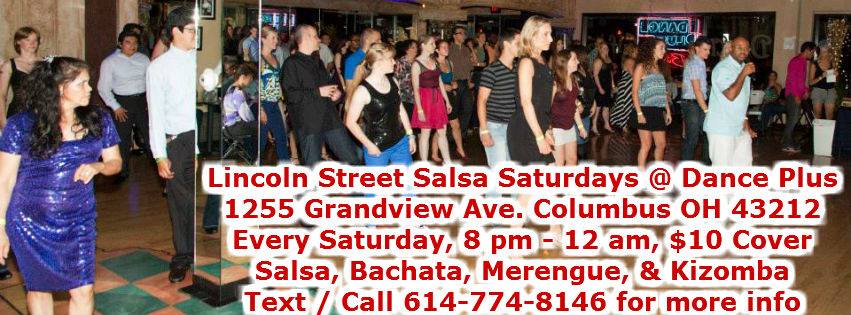 1 9 - Lincoln Street Salsa Saturdays @ Dance Plus