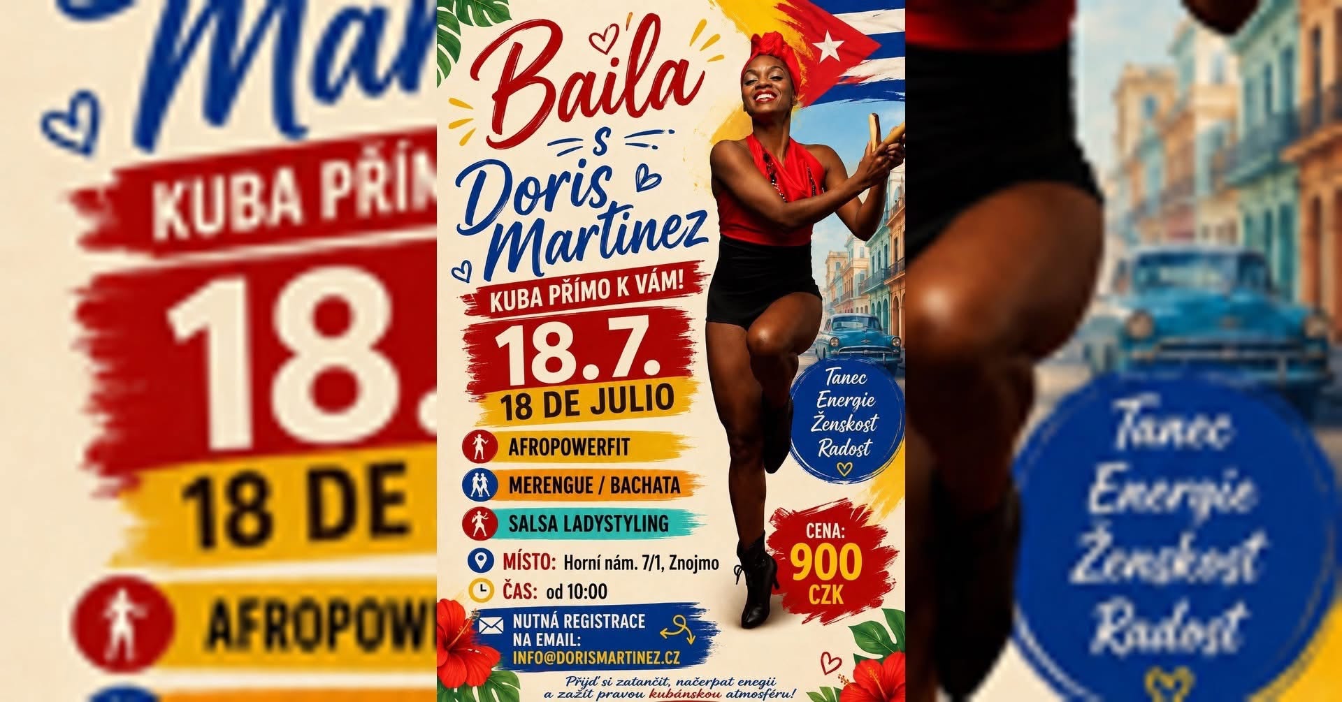 Baila s Doris Martinez - Znojmo