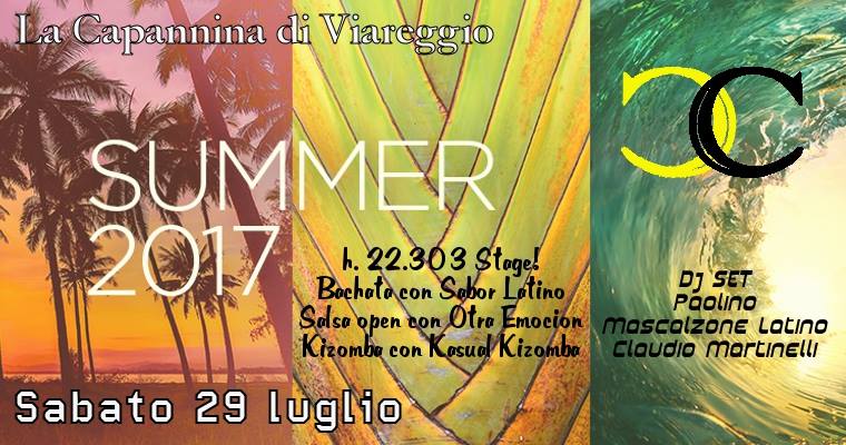 Sabato Salsero 29 Luglio 2017