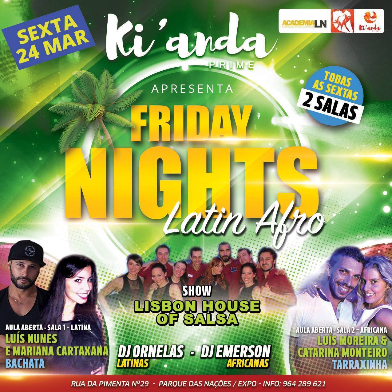 AFRO & LATIN Friday Nights