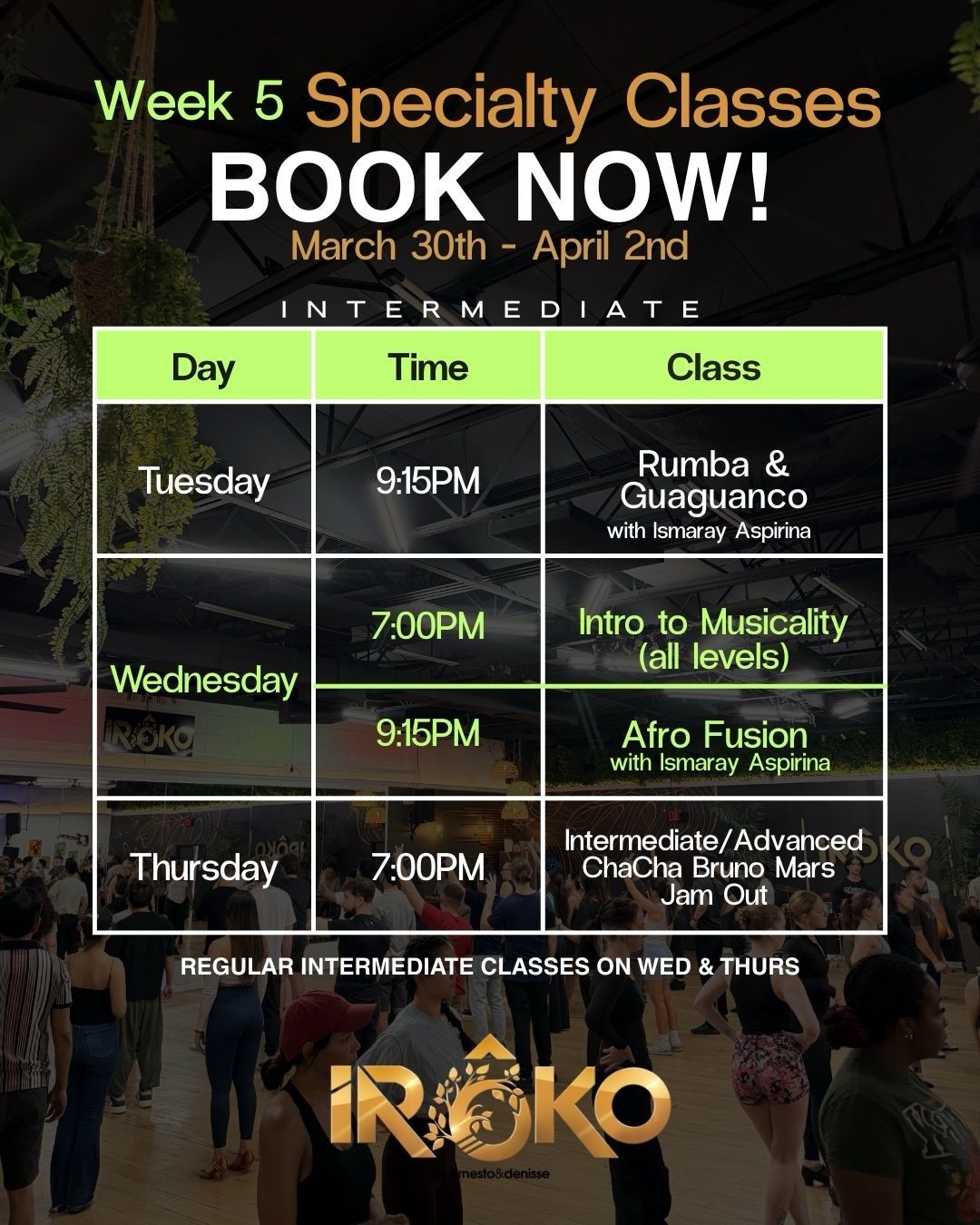 Special Intermediate Latin Classes