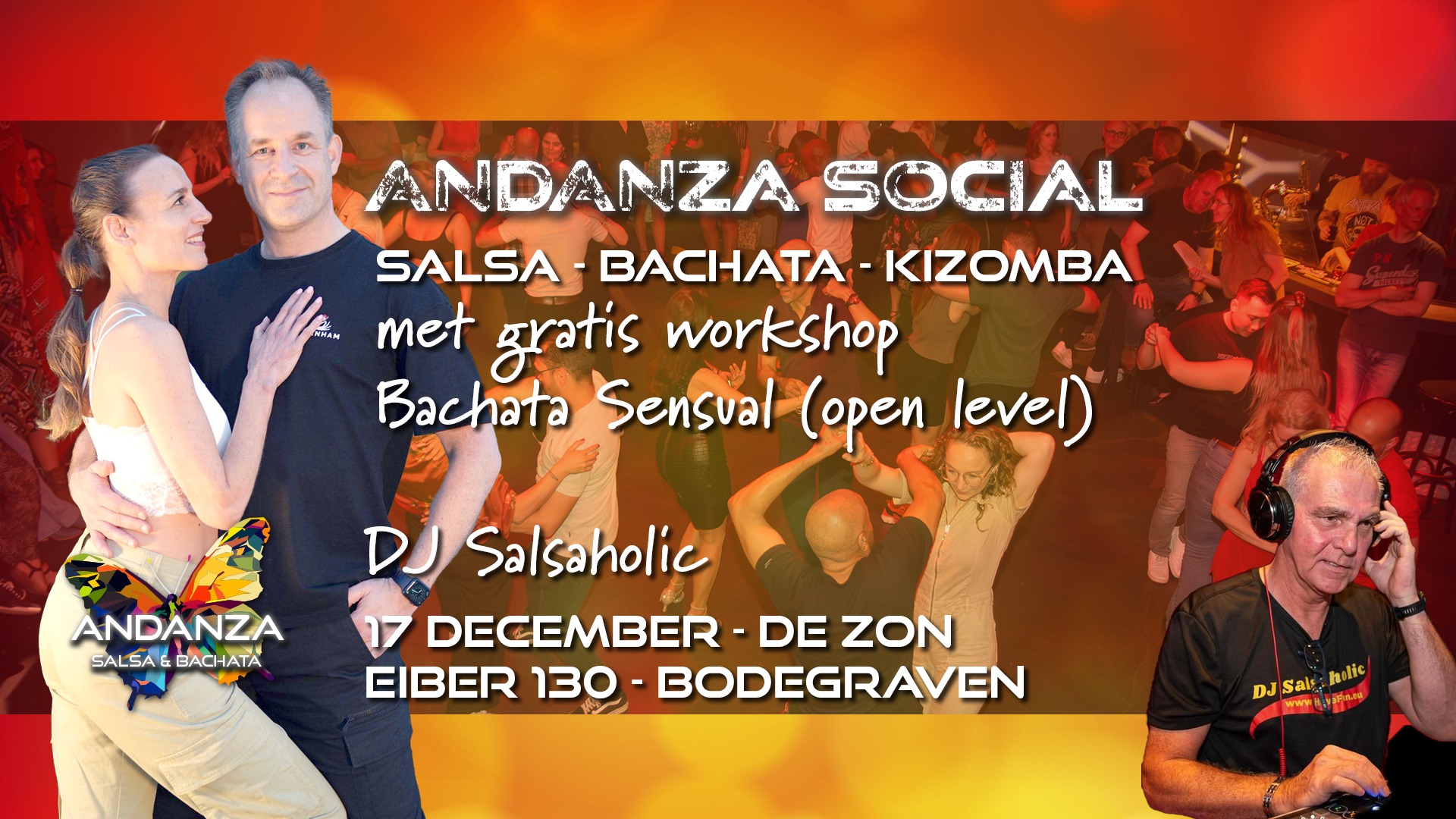 Andanza social - Salsa Bachata Kizomba - DJ Salsaholic