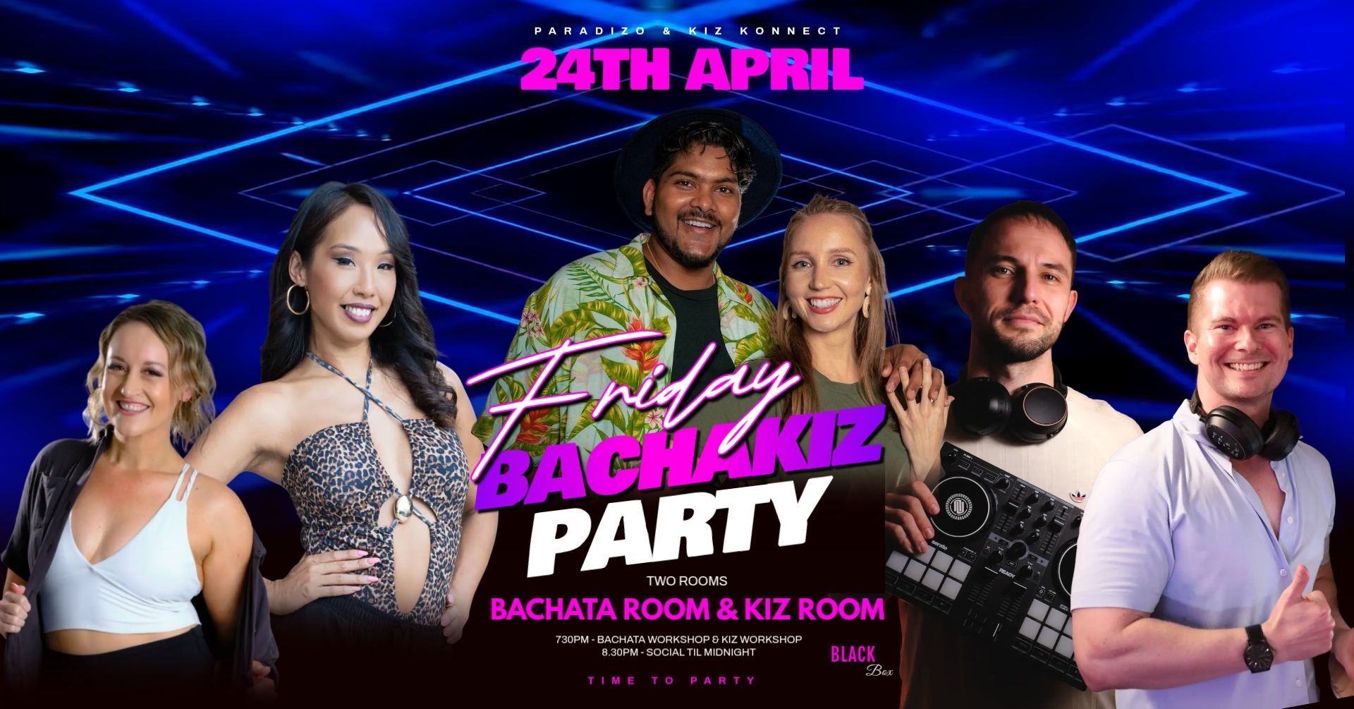 BACHAKIZ PARTY - 24TH APRIL PARADIZO & KIZ KONNECT EC VENUE BLACK BOX