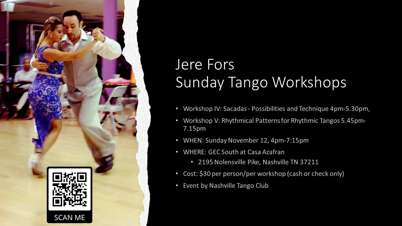NTC- Jere Fors Sunday Workshops