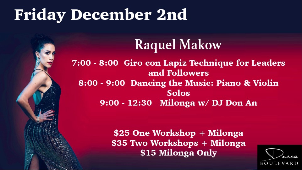 Raquel Makow @ Dance Boulevard 2022 Dec 2