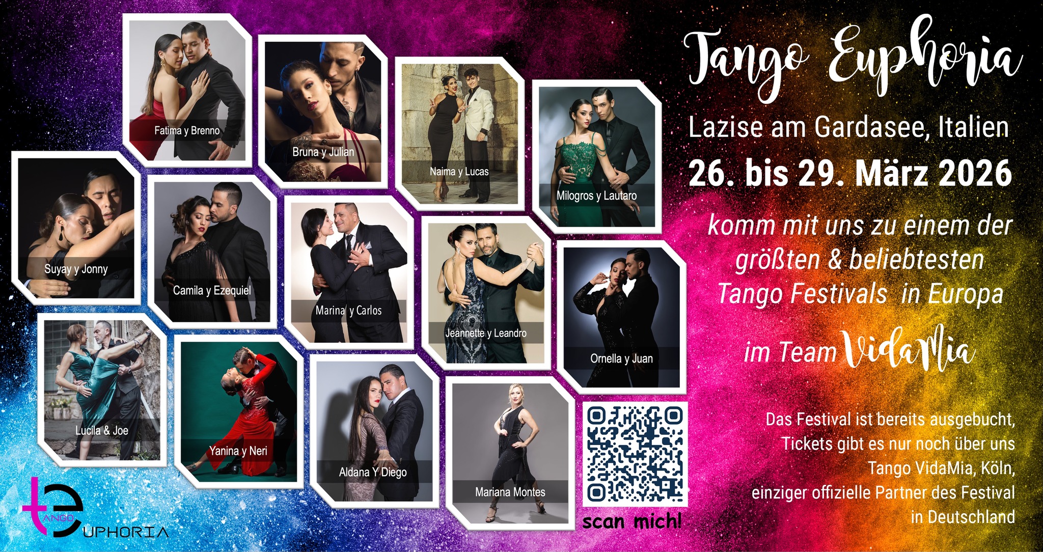 Tango Euphoria Festival VidaMia Gruppe