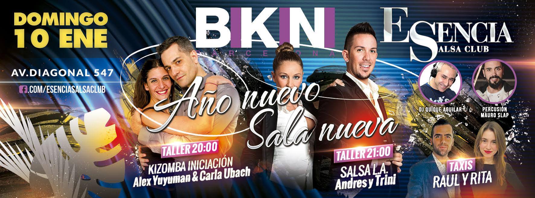 LISTA SALSEROS POR EL MUNDO!!! Domingo 10:Taller Kizomba Alex y Carla & Taller de Salsa L.A. de Andres y Trini & Social Dance!!!