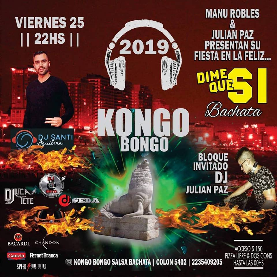 DIME QUE SI bachata en MDQ