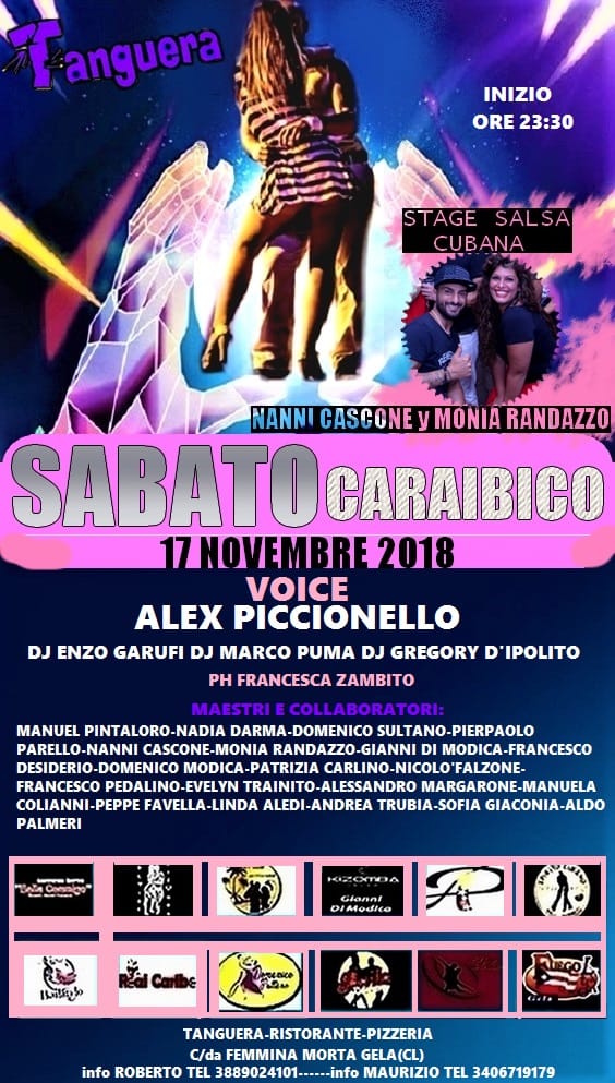Sabato Caraibico TANGUERA