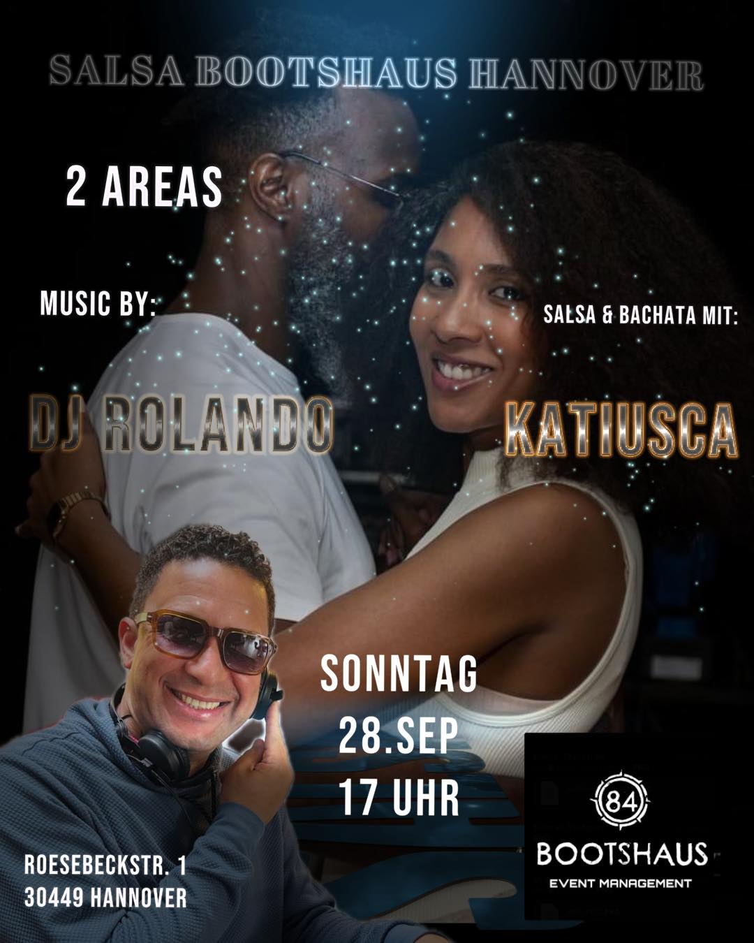 Salsa Bootshaus Hannover mit Katiusca Salsa & Bachata