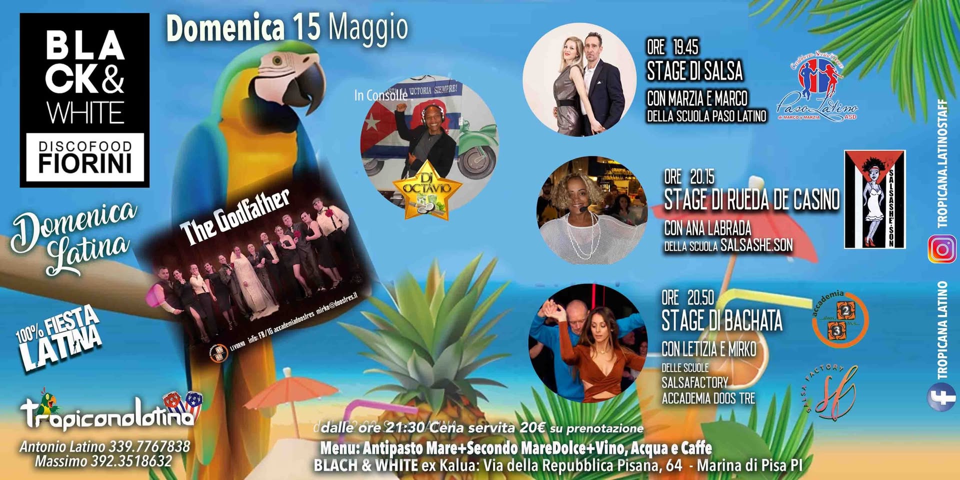 Black & White la Domenica Latina