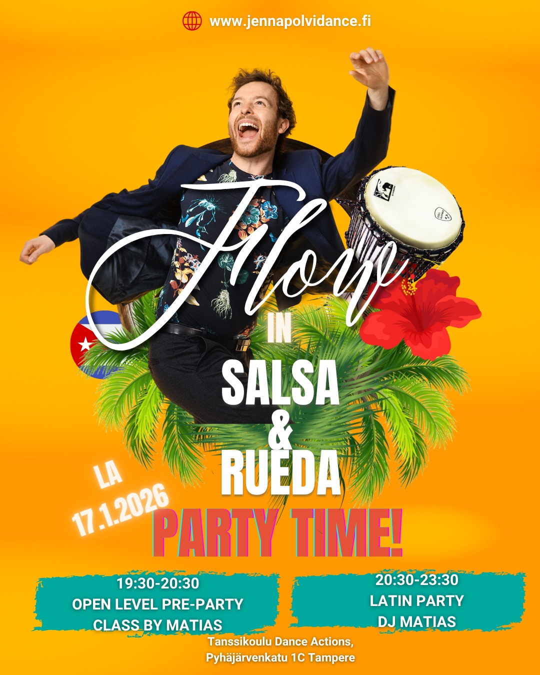 Flow In SALSA&RUEDA PARTY TIME!