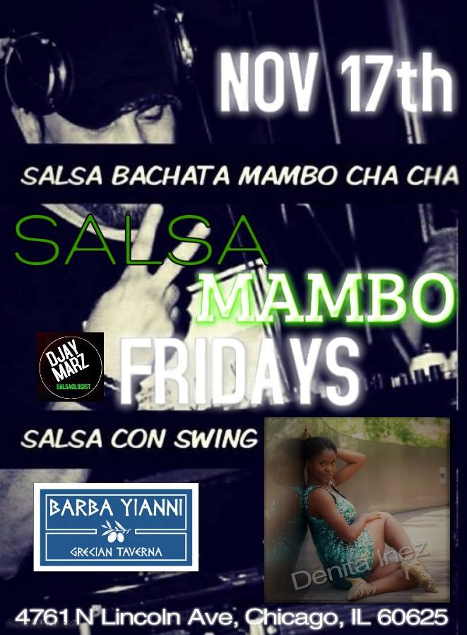 Salsa Mambo Fridays at Barba Yianni in Lincoln Square