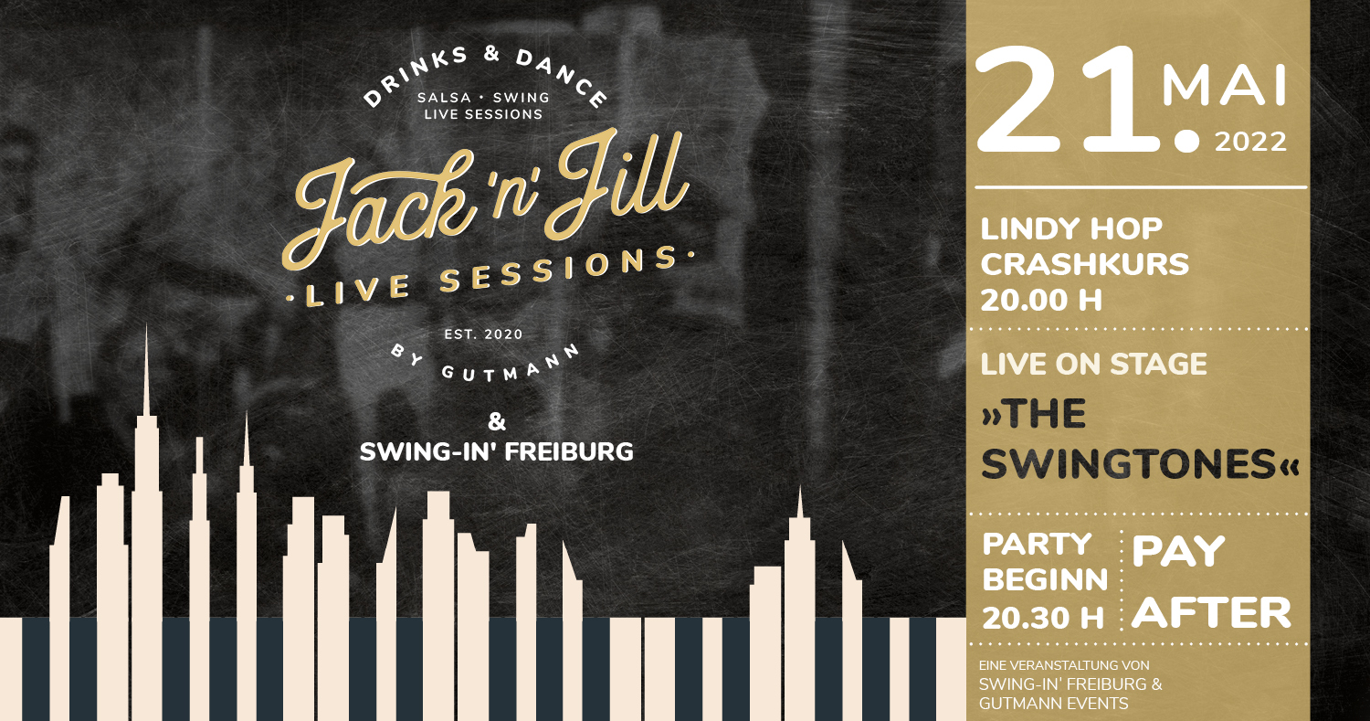Jack’n’Jill Live Sessions SWING mit »The Swingtones«