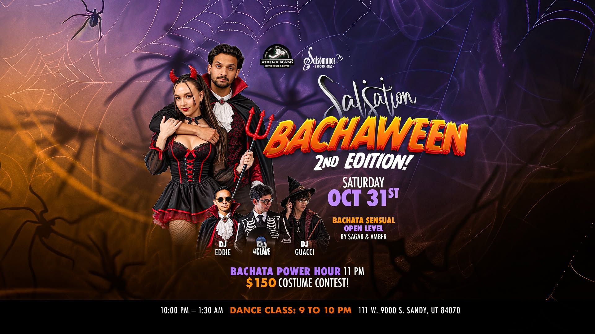 👻 BACHAWEEN by Salsation! 🎃💃🕺 🗓 Oct 31st ✨