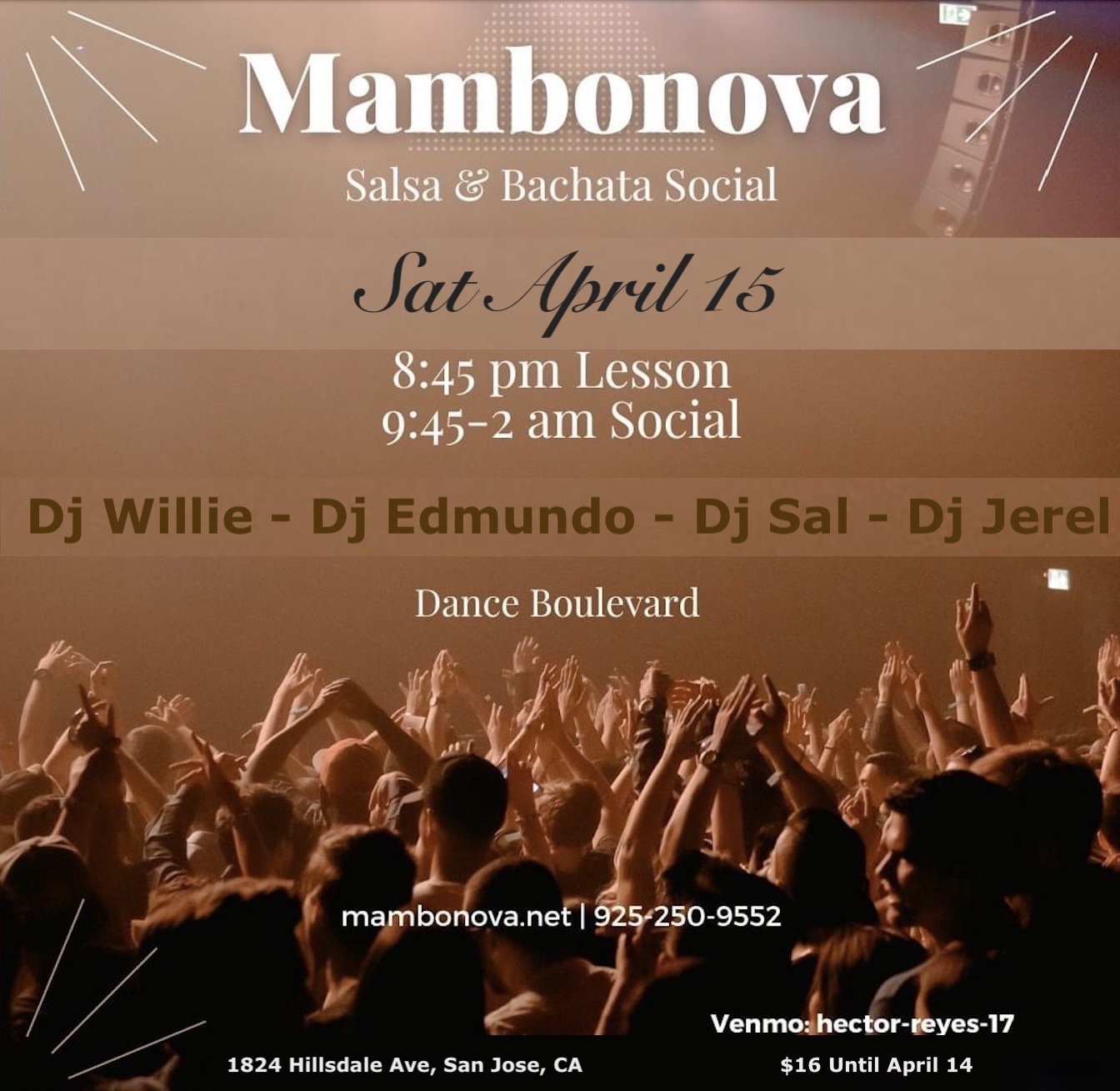Mambonova Salsa & Bachata Social