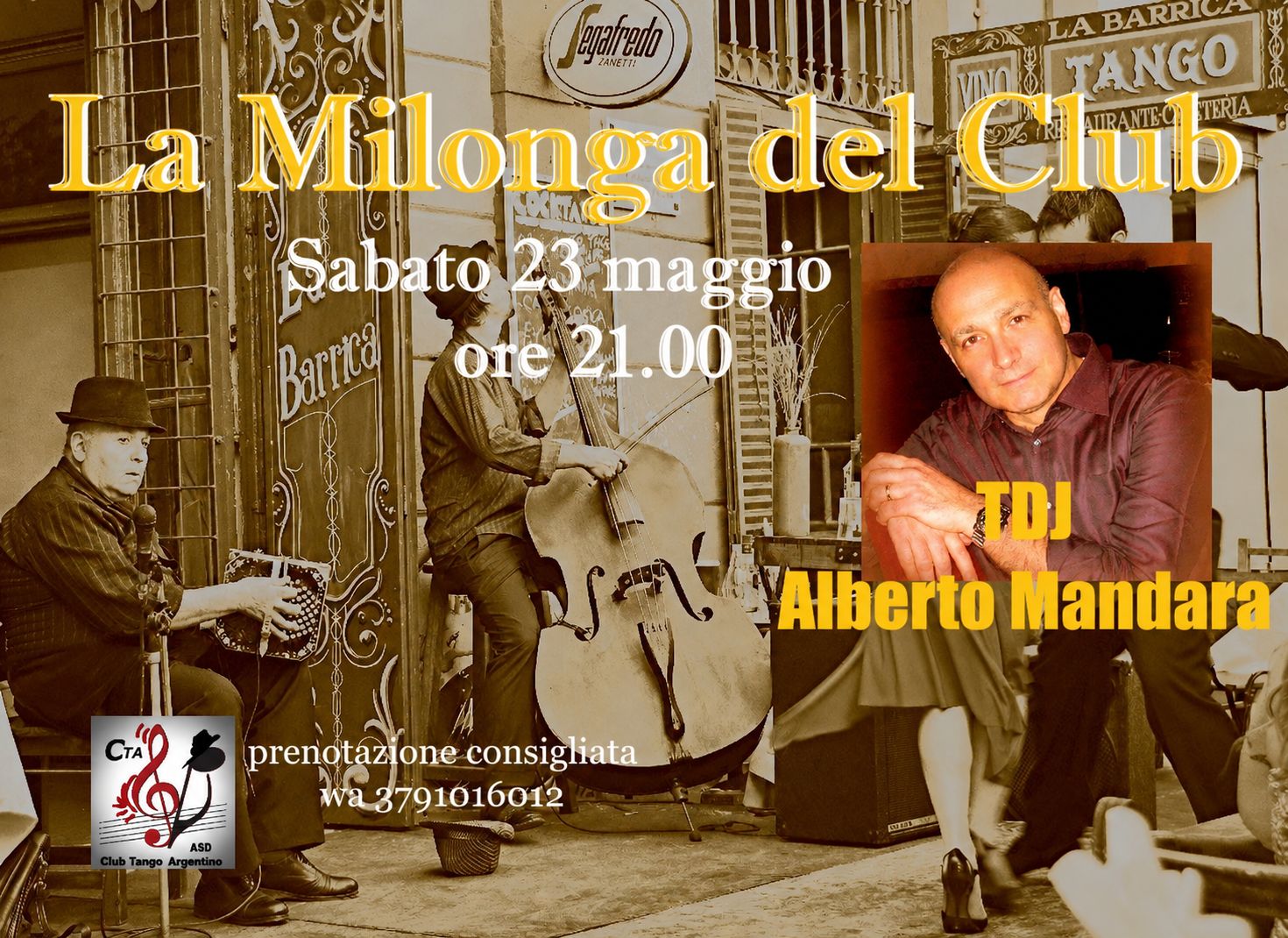 La Milonga del Club πΊ