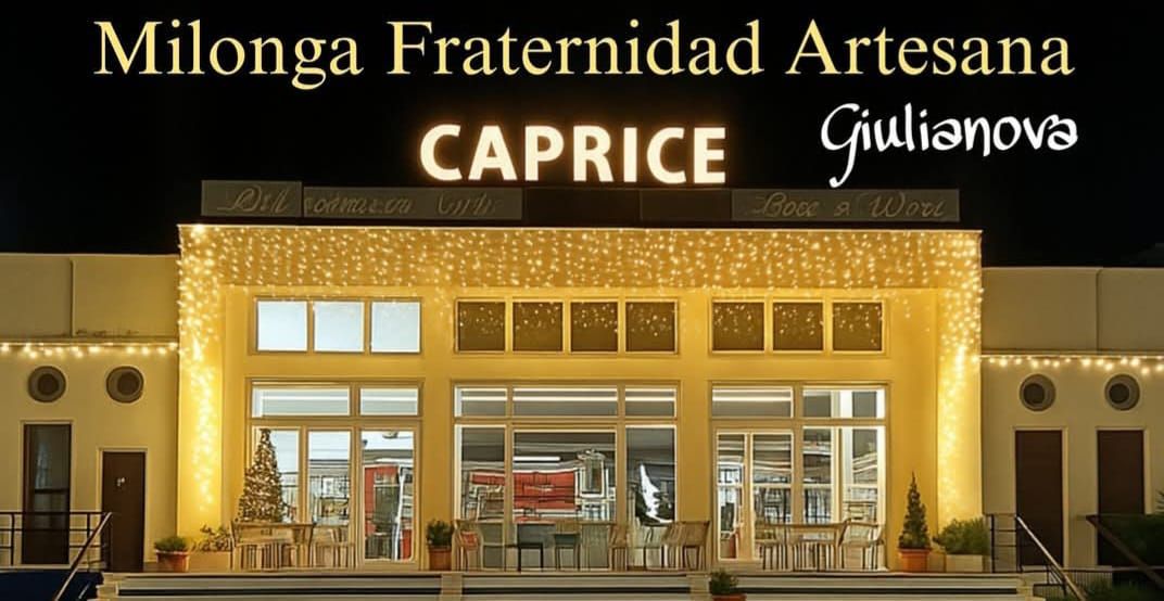Milonga Fraternidad Artesana on the beach - Dj. Celestino Fatica