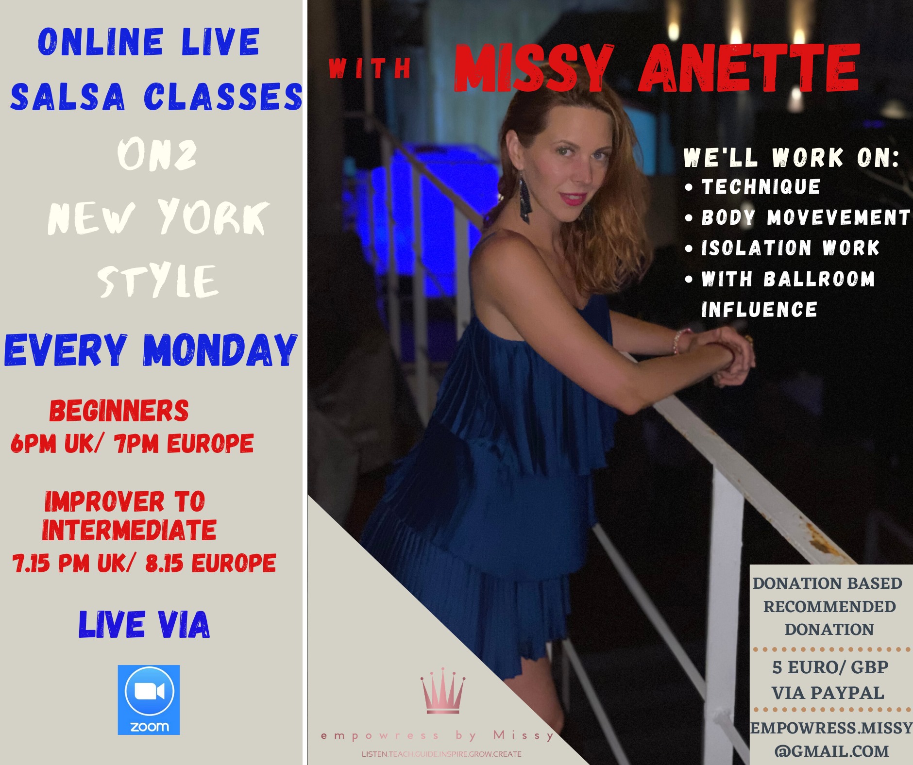 Salsa On2 New York Style - improver intermediate