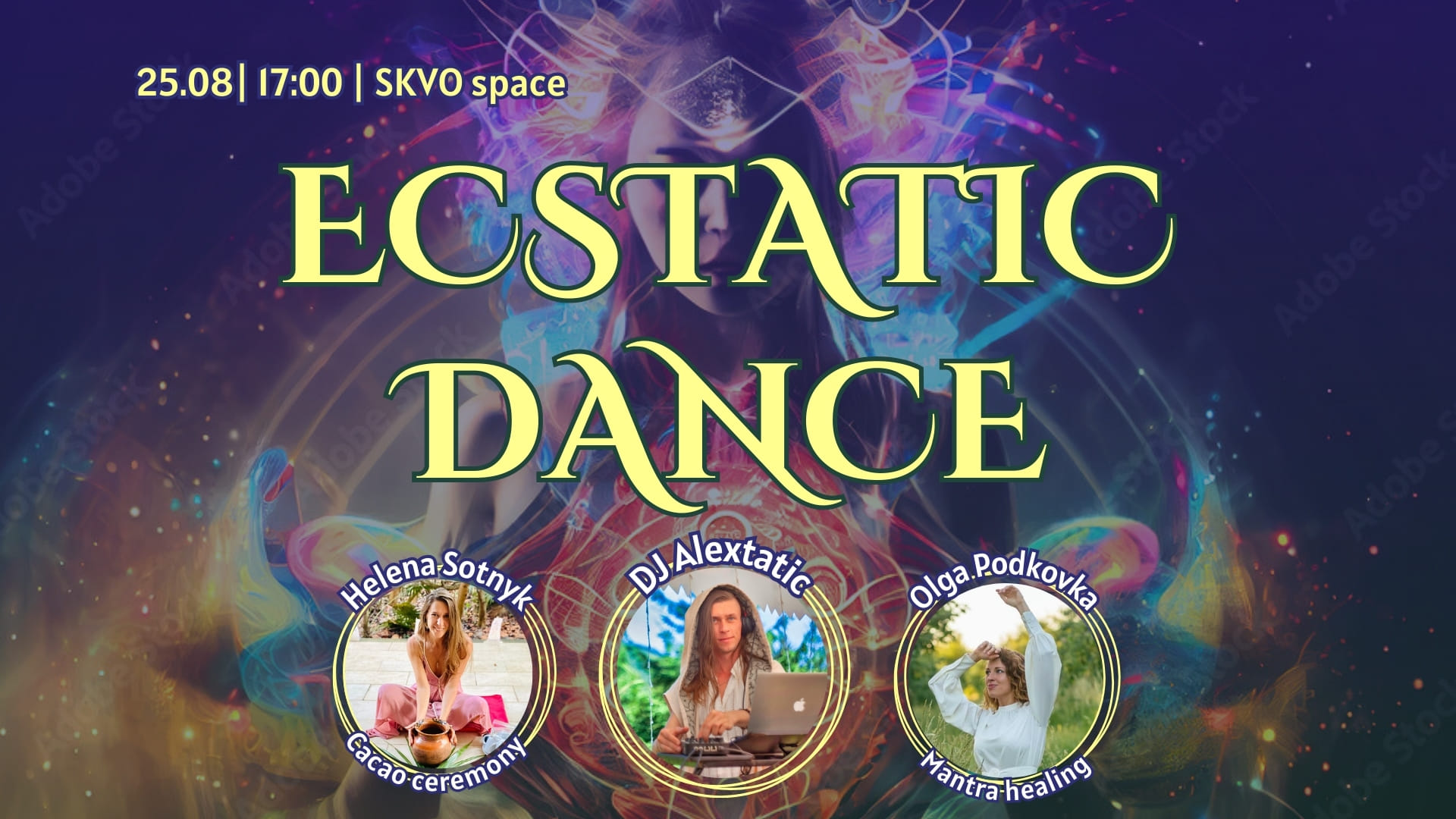 Ecstatic dance with DJ Alextatic