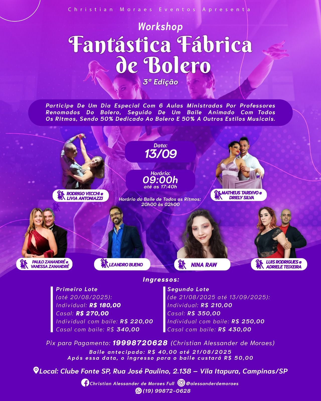 Fantástica Fábrica de Bolero 3ª Edição.