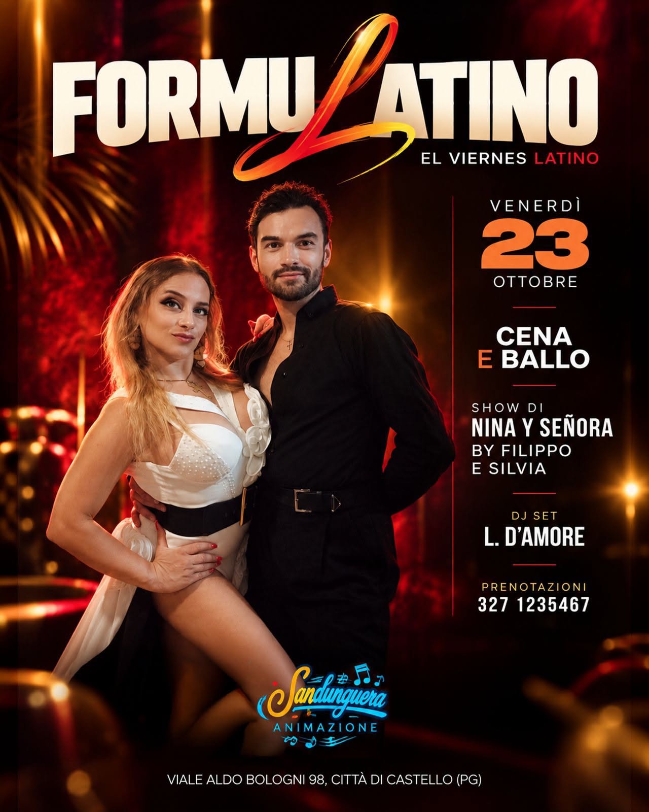 FORMULATINO Venerdí 23 Ottobre