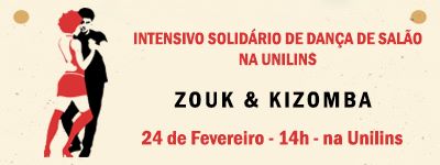 Intensivo Solidário de Zouk e Kizomba