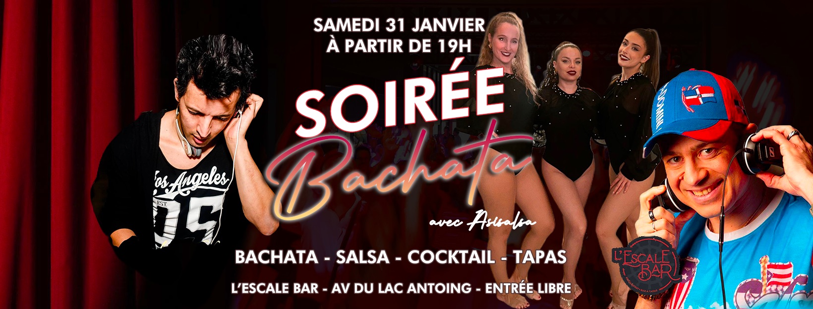 SOIRÉE BACHATA & Salsa with AsiSalsa