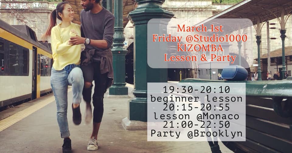 3 1 KIZOMBA lesson & Party