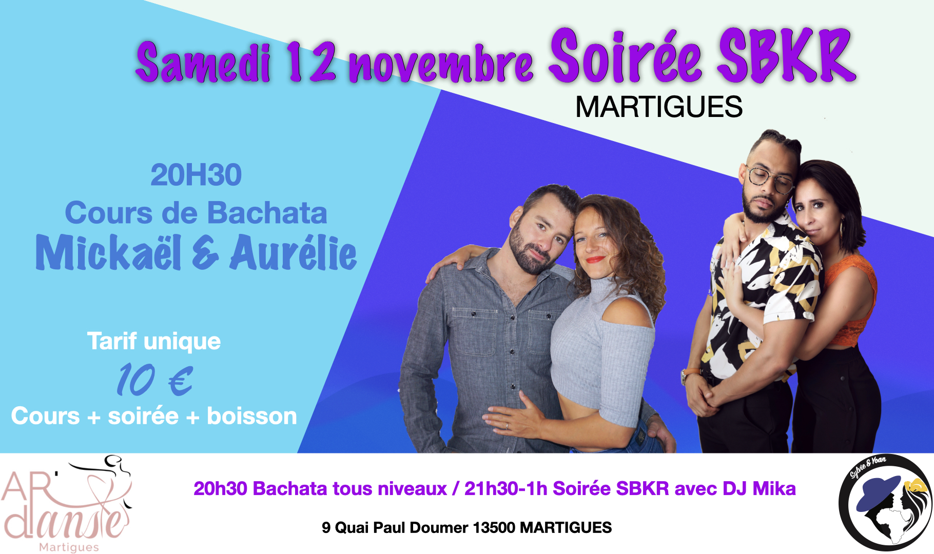 Soirée SBKR à Martigues
