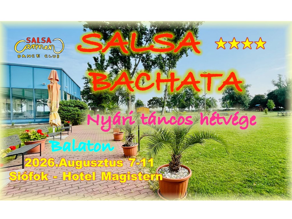 ☀️☀️☀️Nyári táncos hosszú hétvége a Balatonon ☀️☀️☀️
