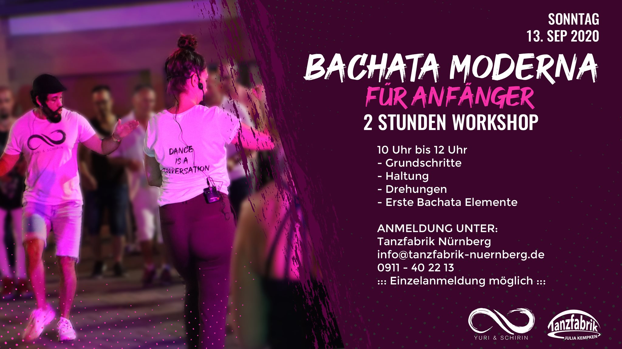 Bachata Moderna Workshop für Anfänger
